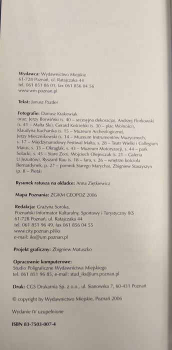 Przewodnik turystyczny Poznań