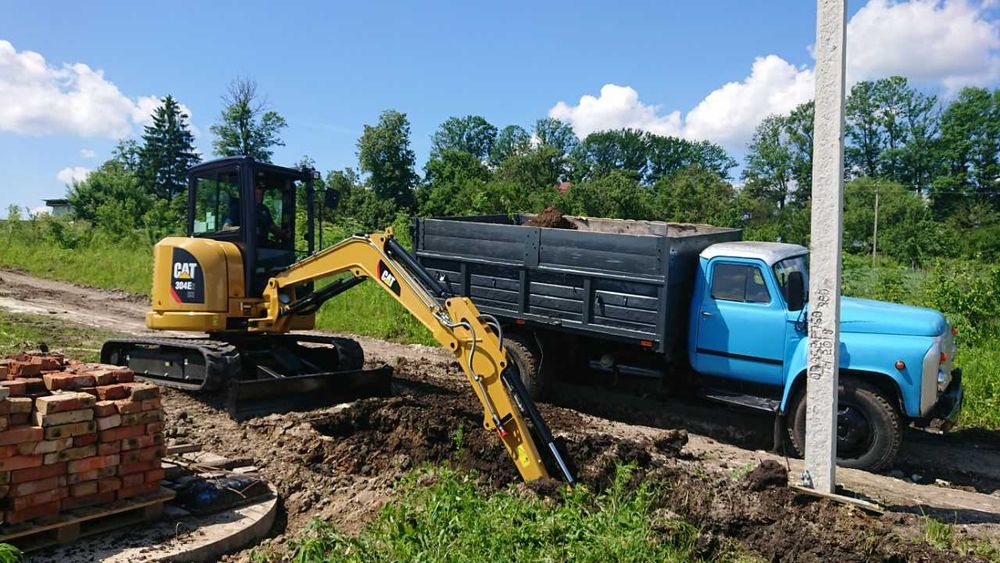 Екскаватор, навантажувач, автовишка, автокран, маніпулятор Тернопіль