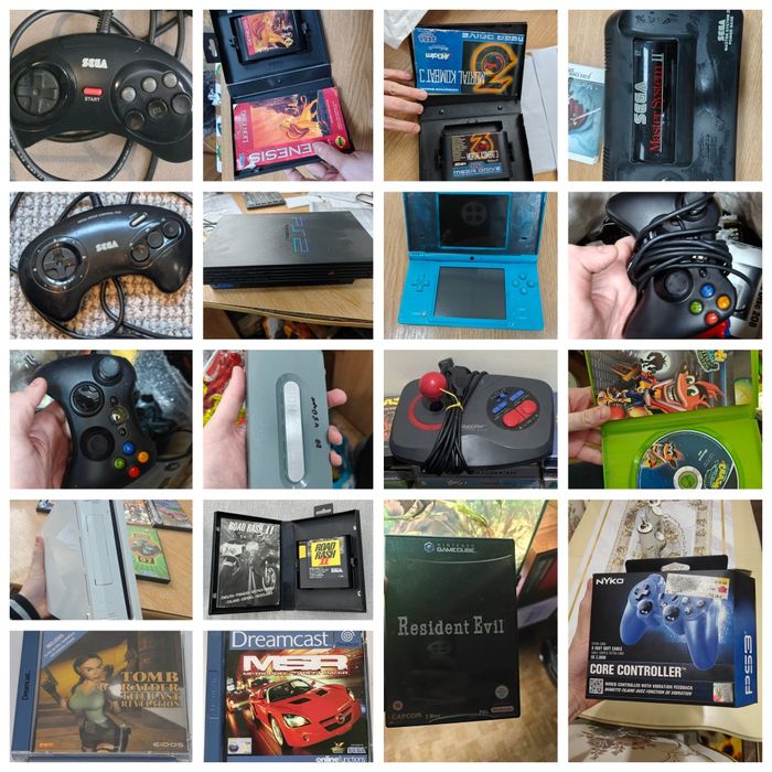 Оригінал Sega saturn  xbox ps2 ps3 ps1 snes nes