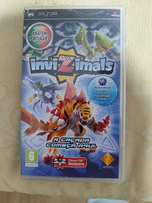 Coleção jogos PSP - Invizimals