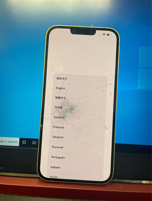 Продам экран модуль дисплей lccd apple iphone 14 Plus original битый