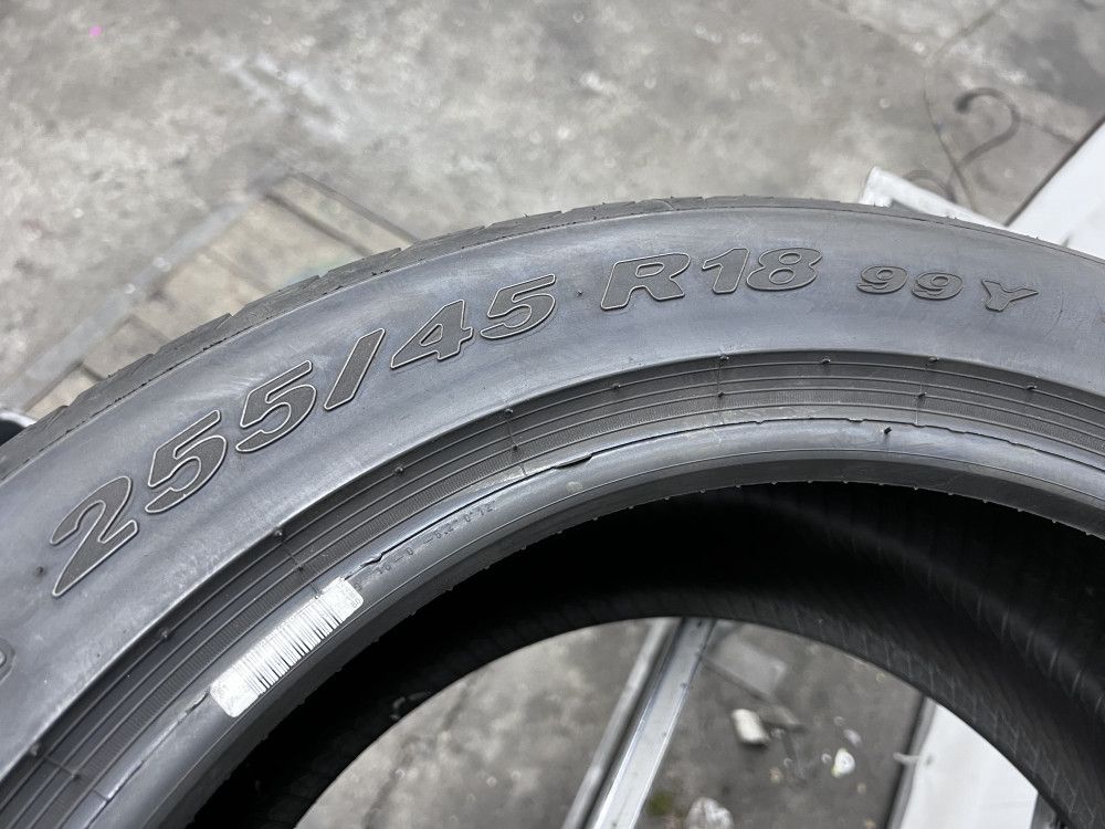 1шт літо 255/45/R18 7,1мм Pirelli Pzero