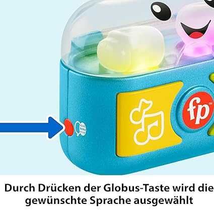 FISHER-PRICE zatyczki do uszu do nauki i zabawy  interaktywne od 6 msc