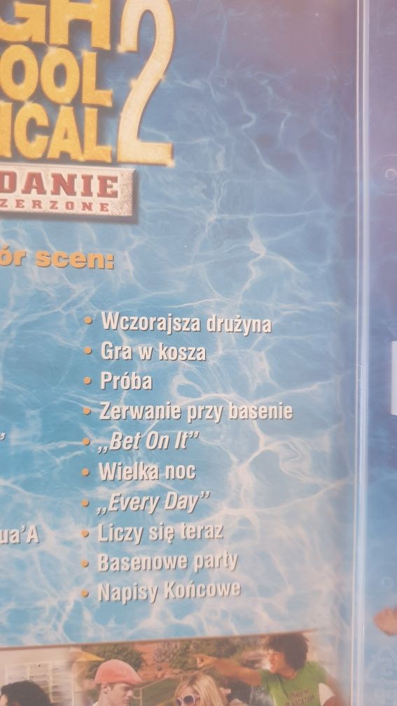 Płyta dvd High school musical 2 wydanie rozszerzone