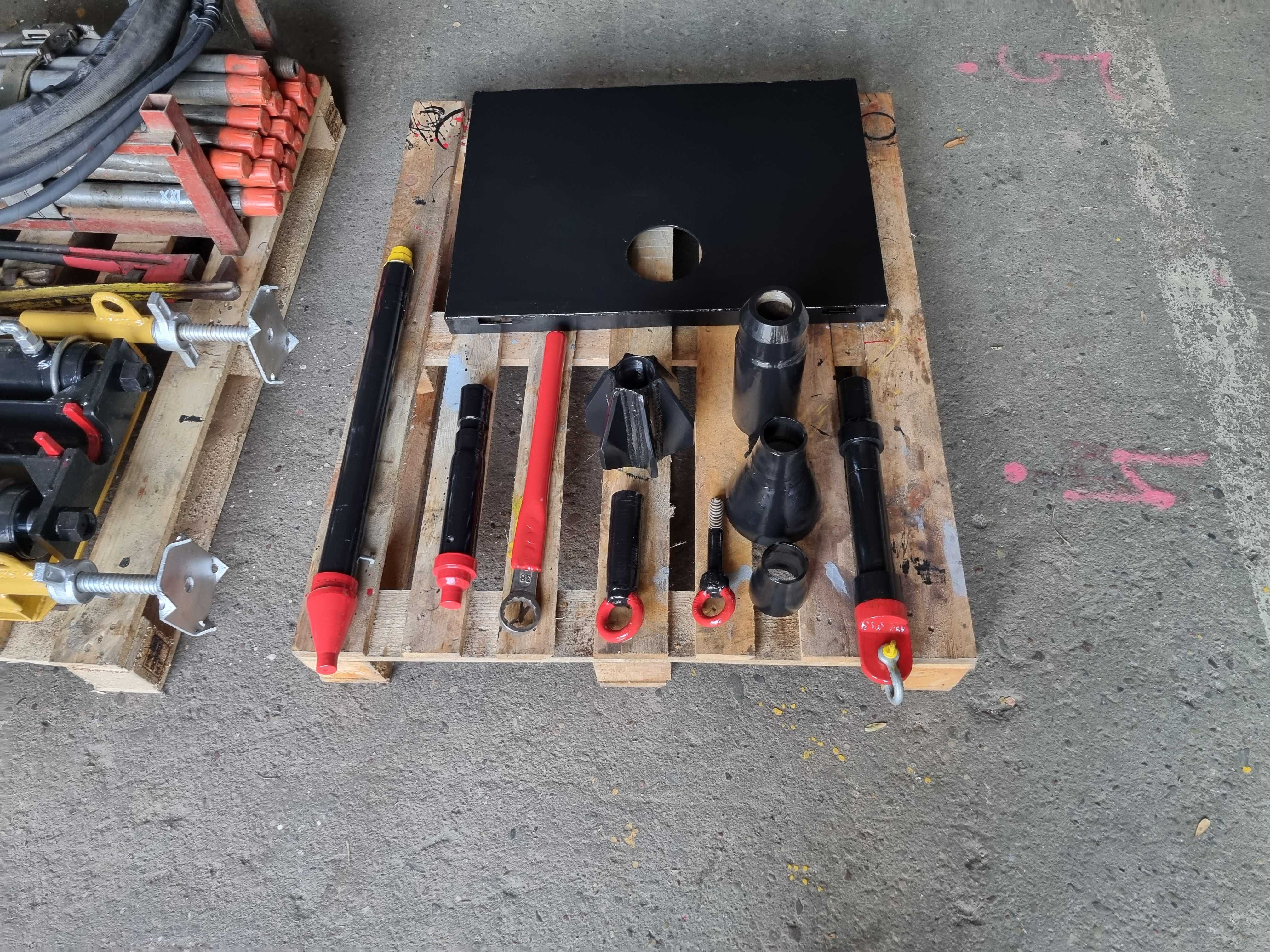 kret hydrauliczny , zestaw do przecisków sterowanych