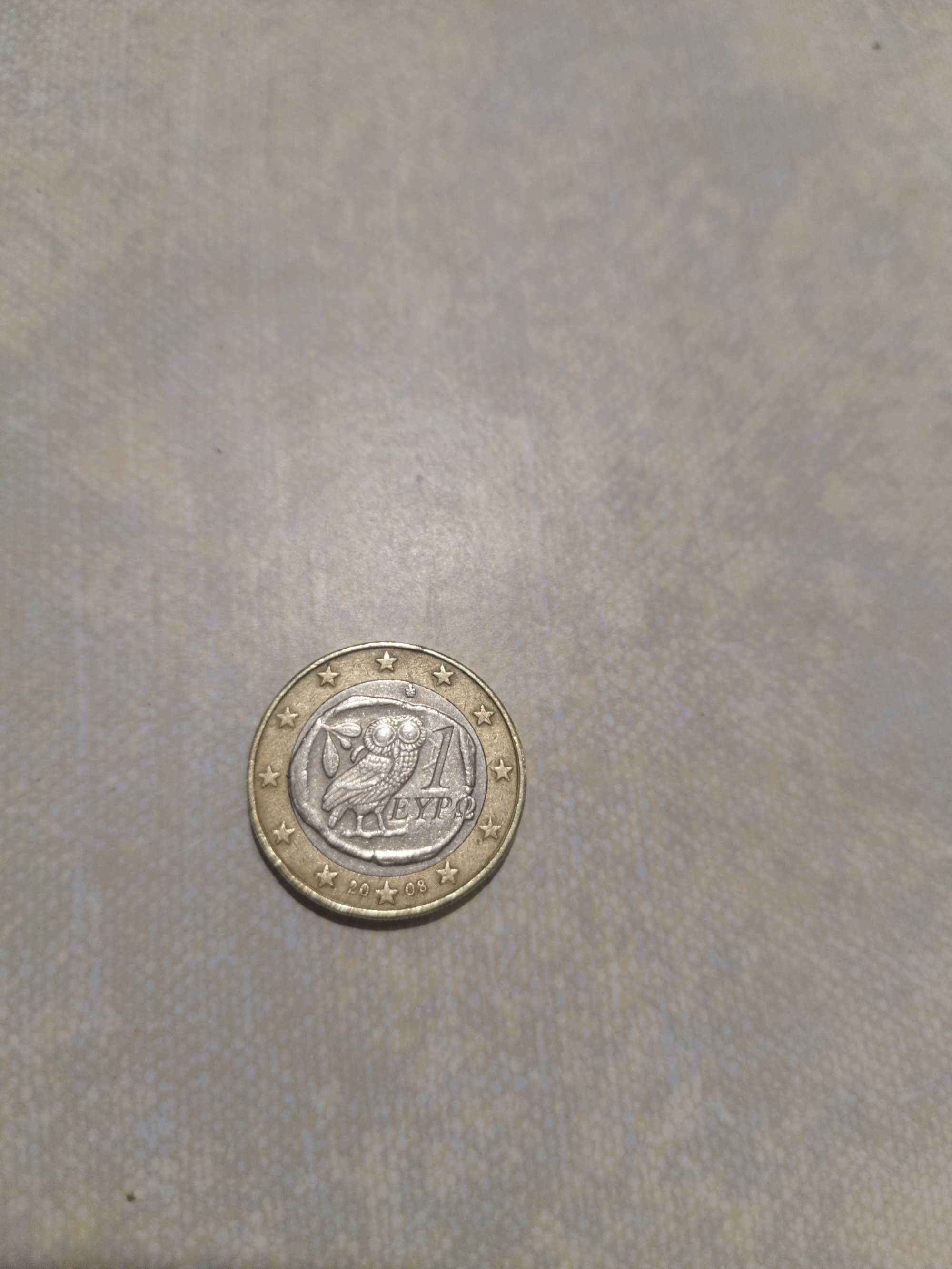 Moeda de 1 euro rara