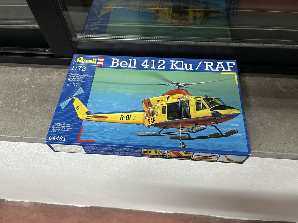 Helicoptero Bell 412 escala 1/72