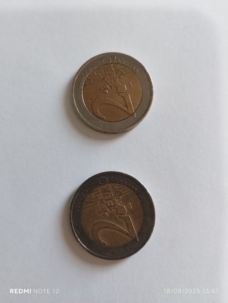 Moedas 2€ raras de 2002