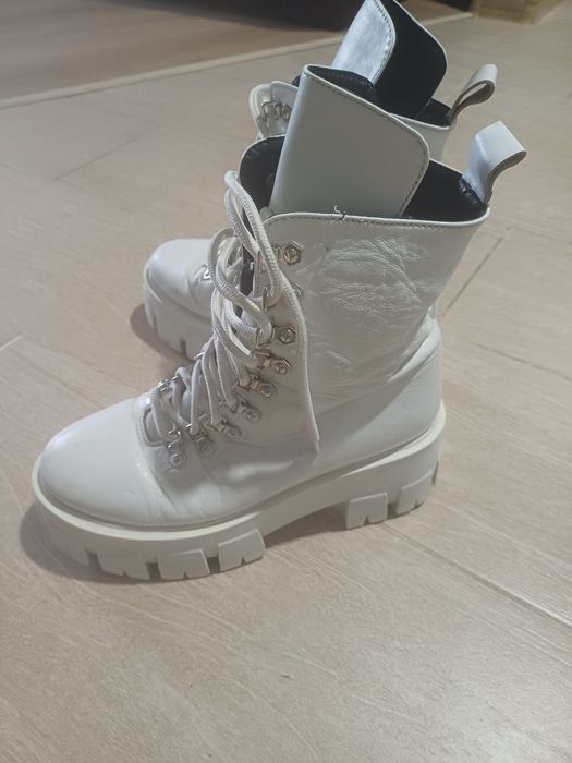 Чоботи зимові шкіряні