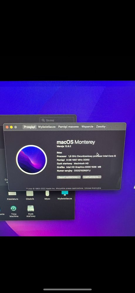 SPRZEDAM iMac 16.1