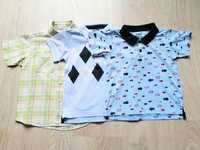 Koszulki polo polówki rozm 86/92 h&m