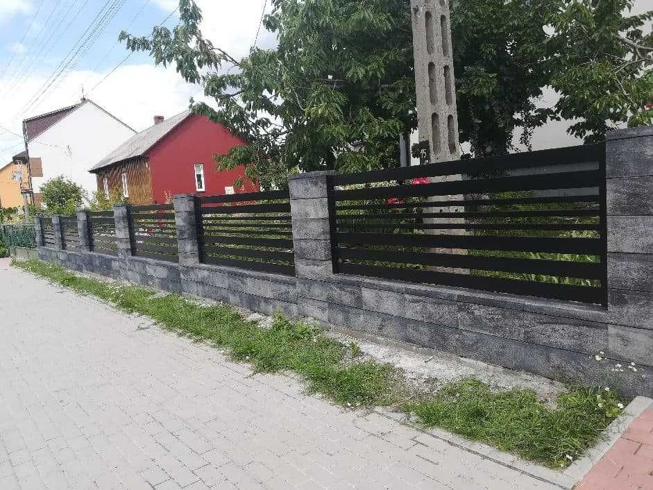 Ogrodzenia bramy balustrady nowoczesne cynkowane i malowane proszkowo