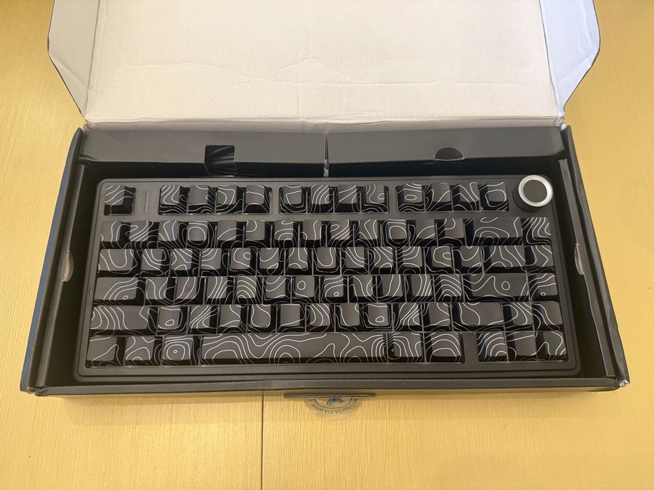 Klawiatura mechaniczna AULA F75 - Black Contour (NOWA)