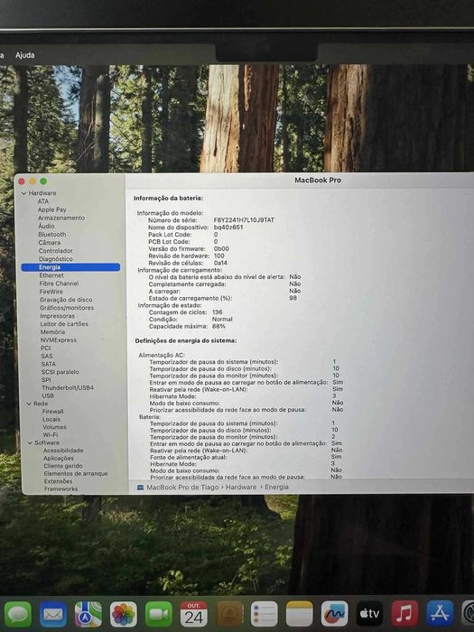 Macbook pro M1 16" Rigorosamente novo