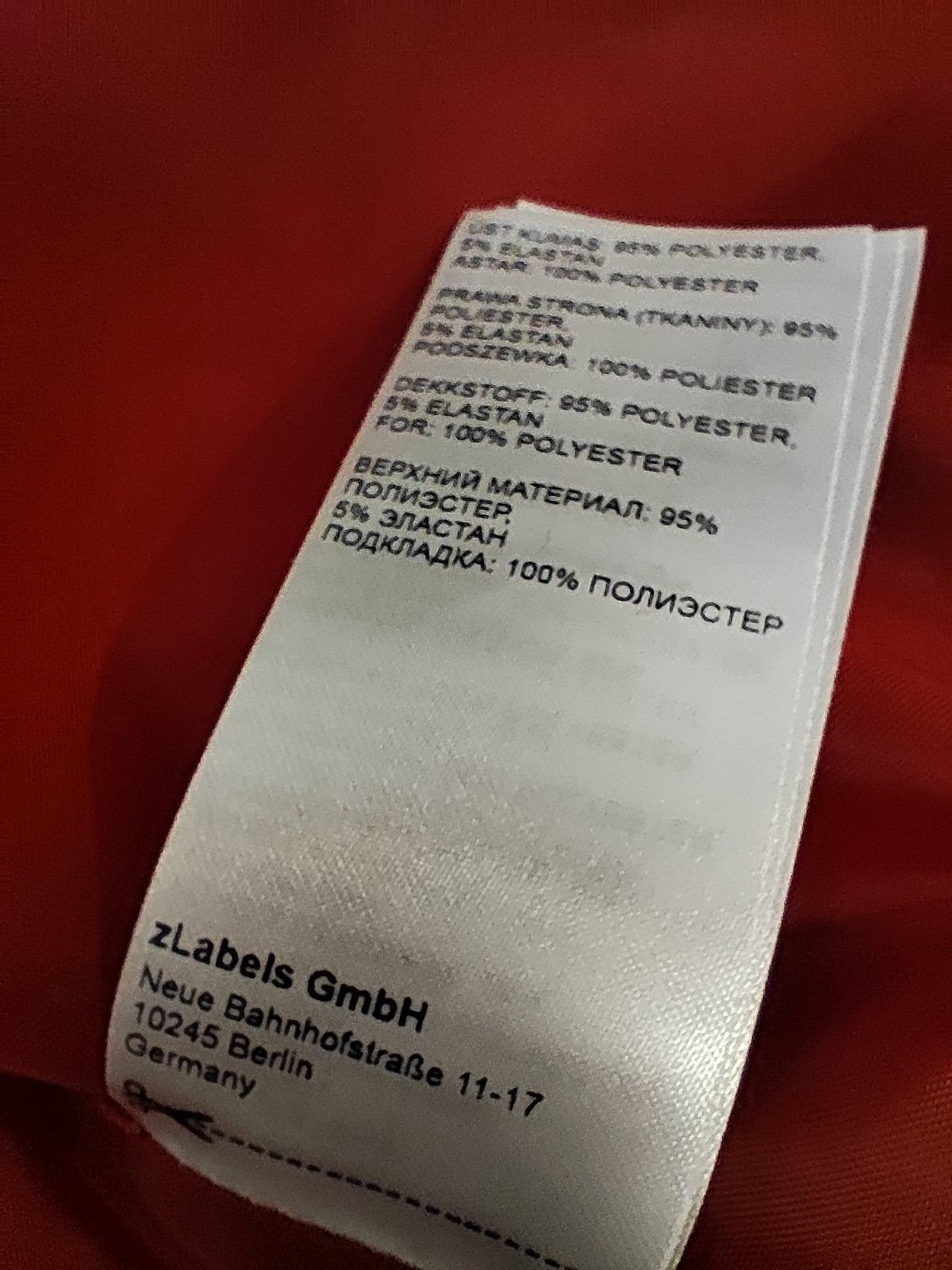 Krótki czerwony żakiet Even&Odd, rozm. 36, nowy