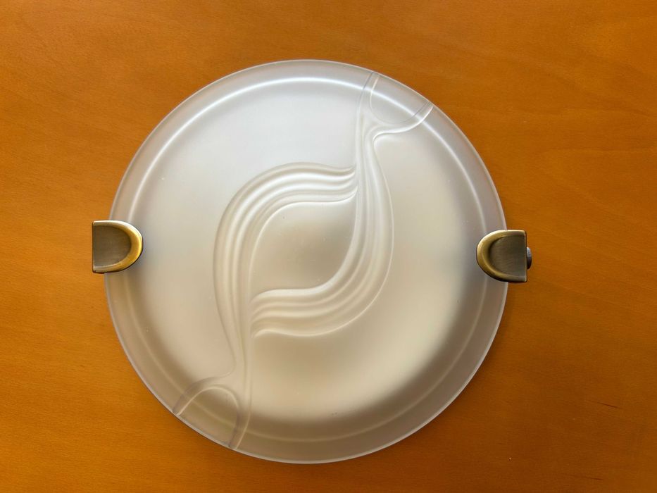 Plafond de Teto em Metal e Vidro - Boa qualidade