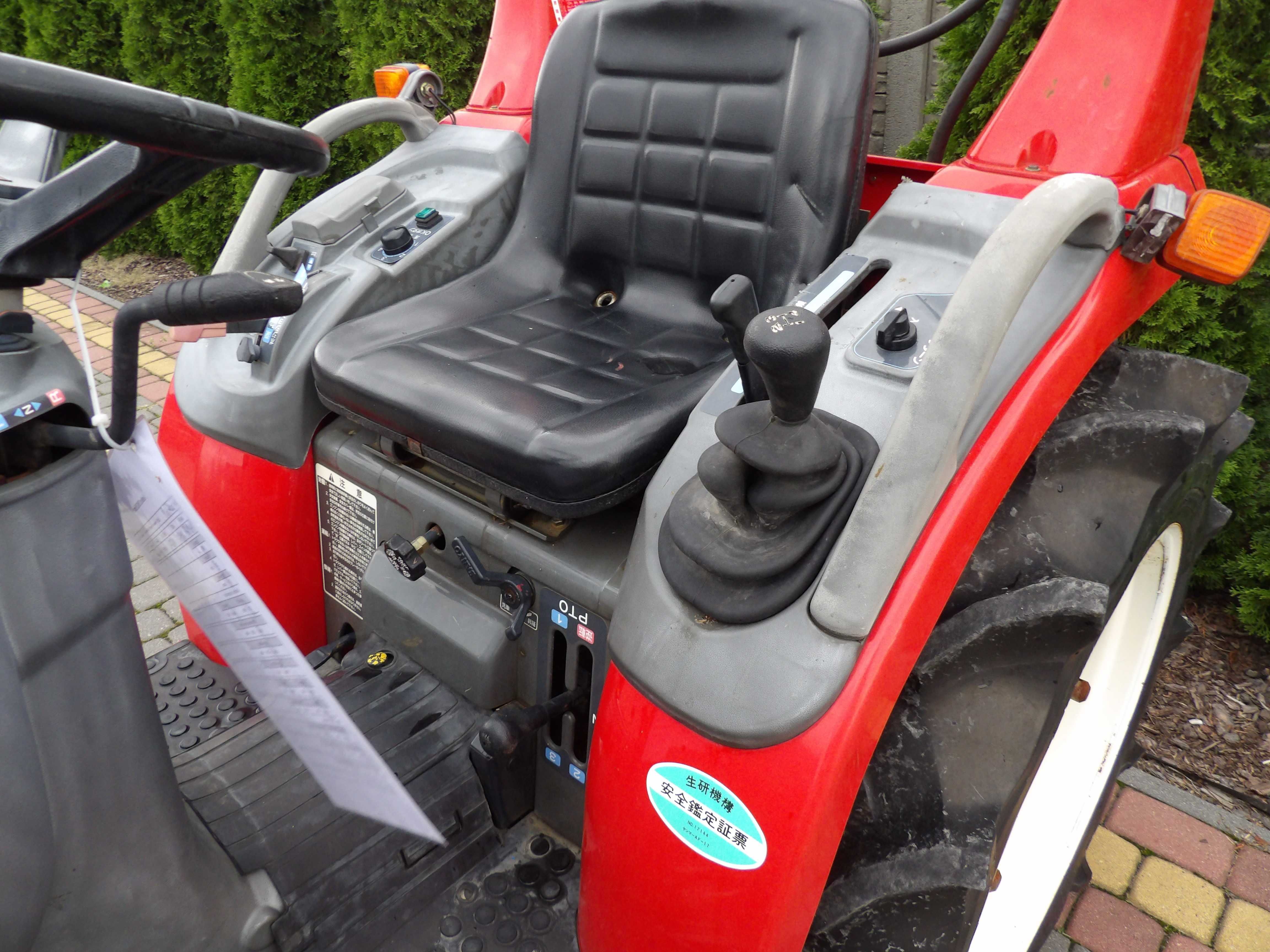 Yanmar AF 17 KM 4x4 rewers mini traktor ogrodniczy kubota iseki