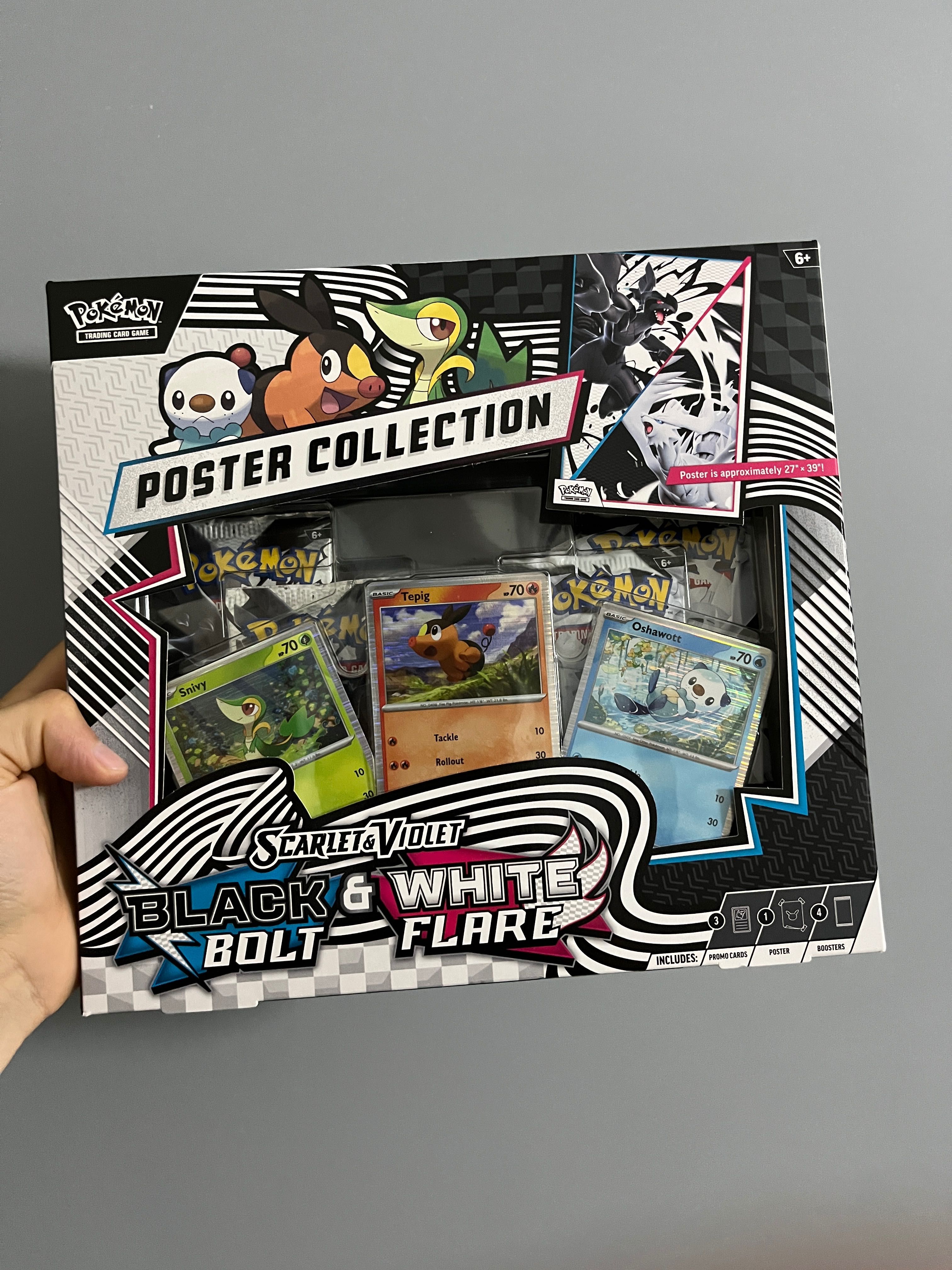 Poster Collection Pokémon Black Bolt White Flare