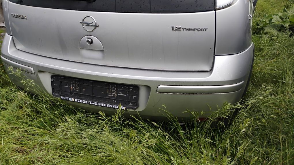 Zderzak tylny opel corsa c