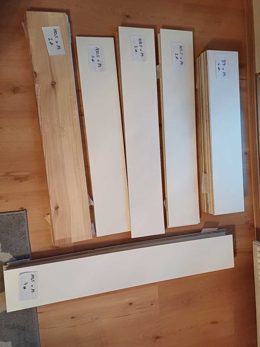 Schody dębowe, podstopnie dębowe + listwy, drewno dąb