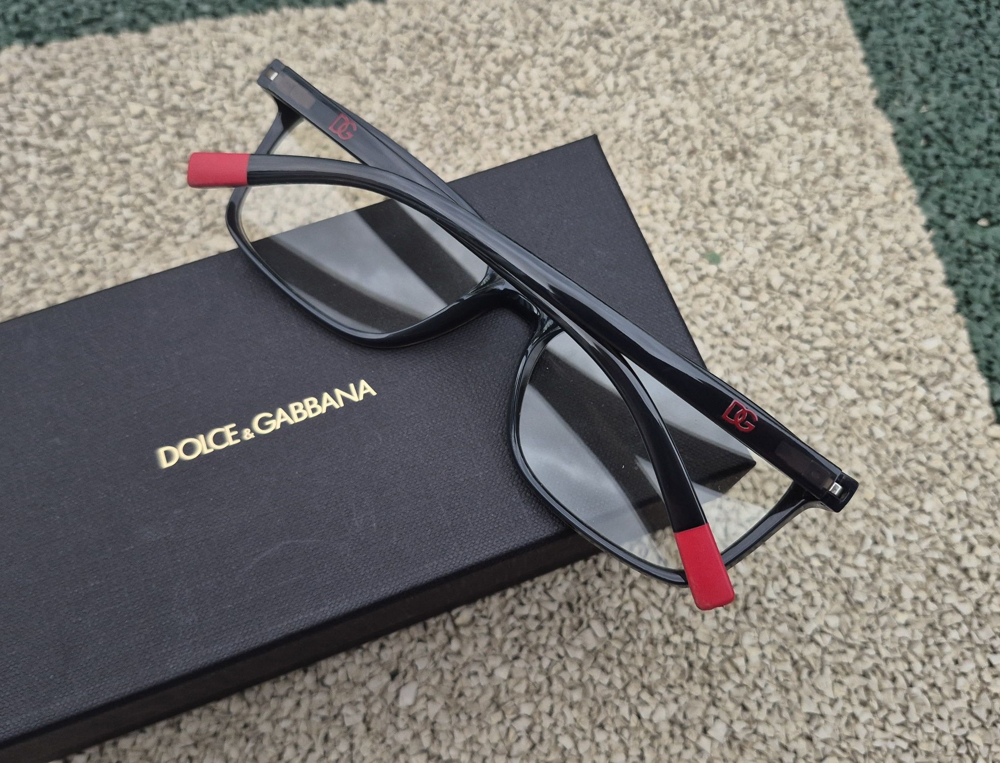 Чоловічі чорні глянцеві  оправи DG5091  3160 від Dolce & Gabbana!