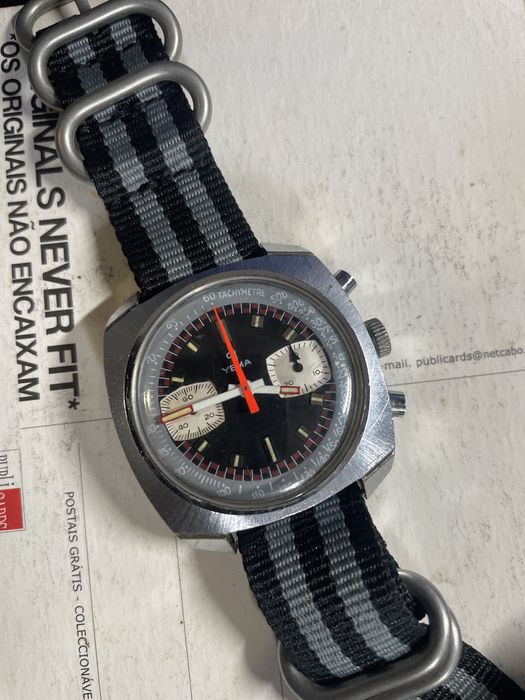 Relogio yema chronograph