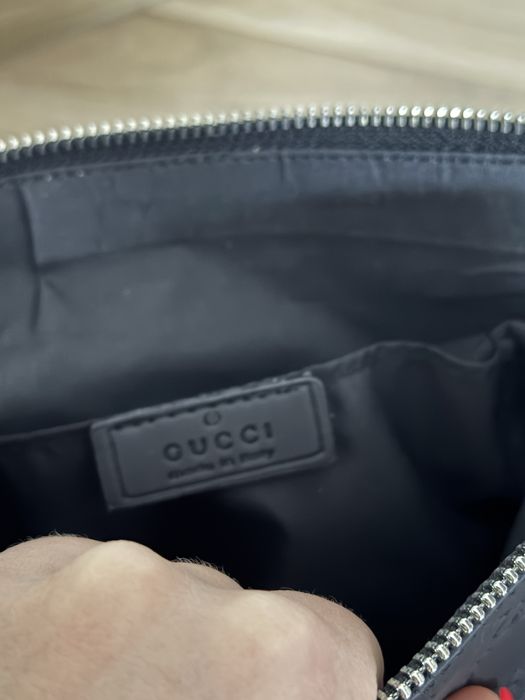 Czarna listonoszka GG Gucci