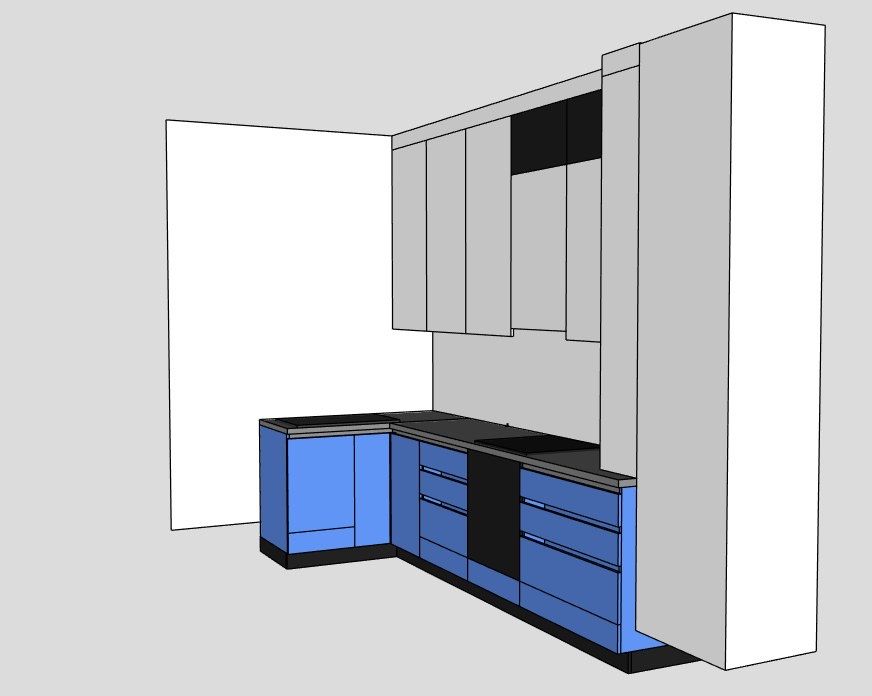 Курс з моделювання меблів в Sketchup з імпортом на Віяр