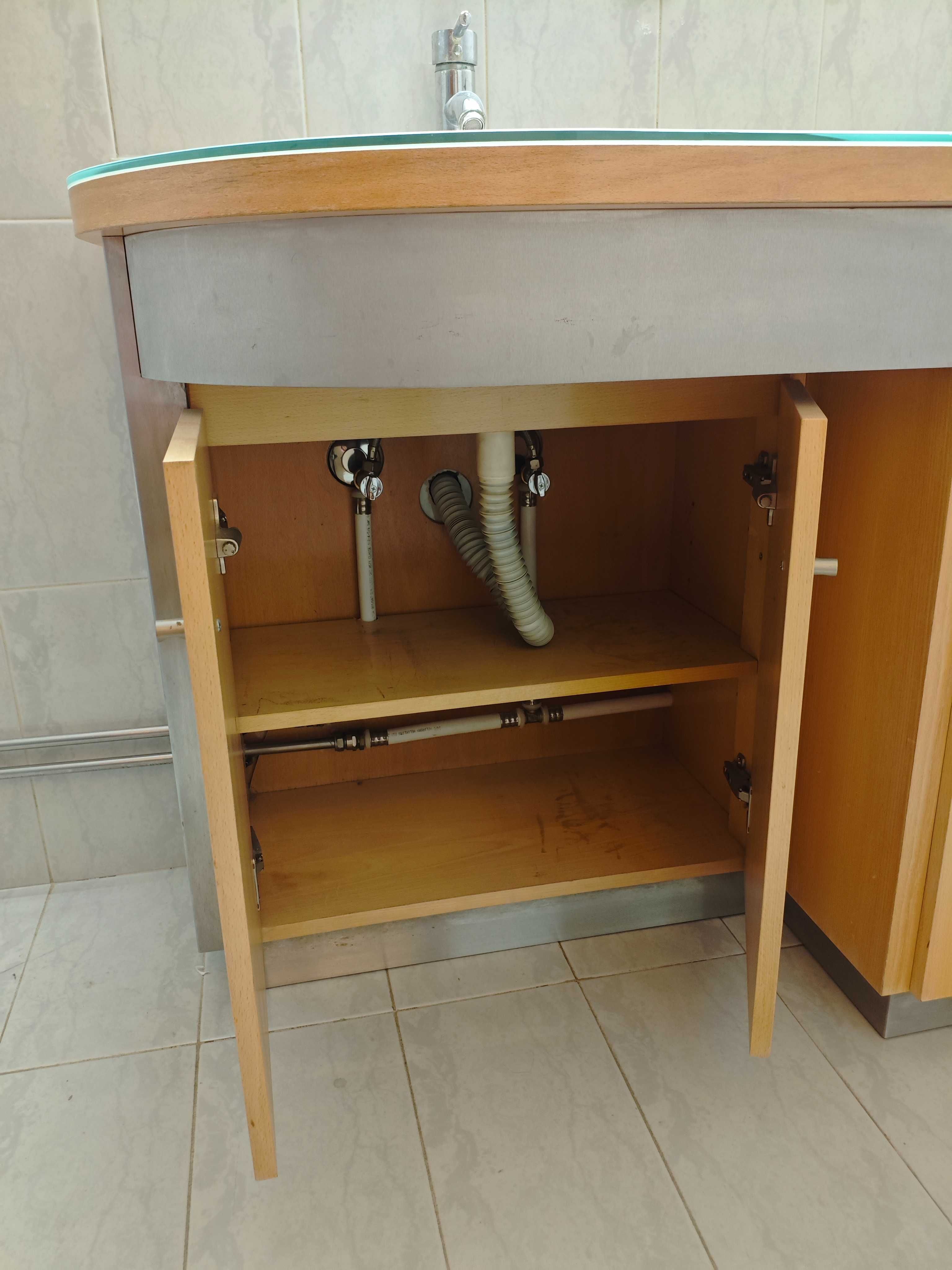 Móvel WC Dim. 106x56 com lavatório