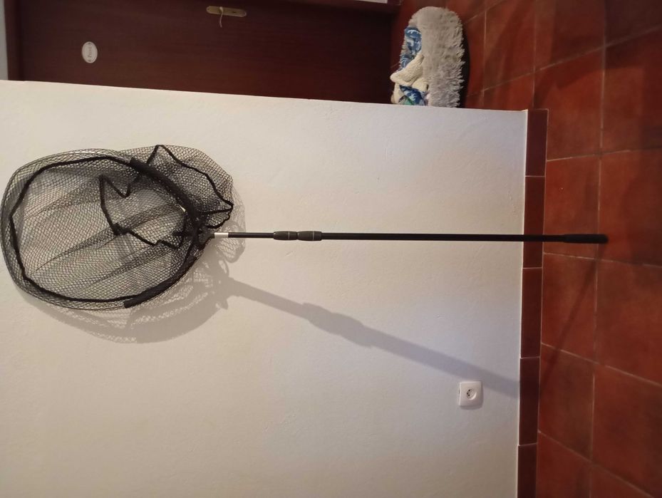 rede de pesca 3.30m telescopico,marca SPRO, cabesta revestida