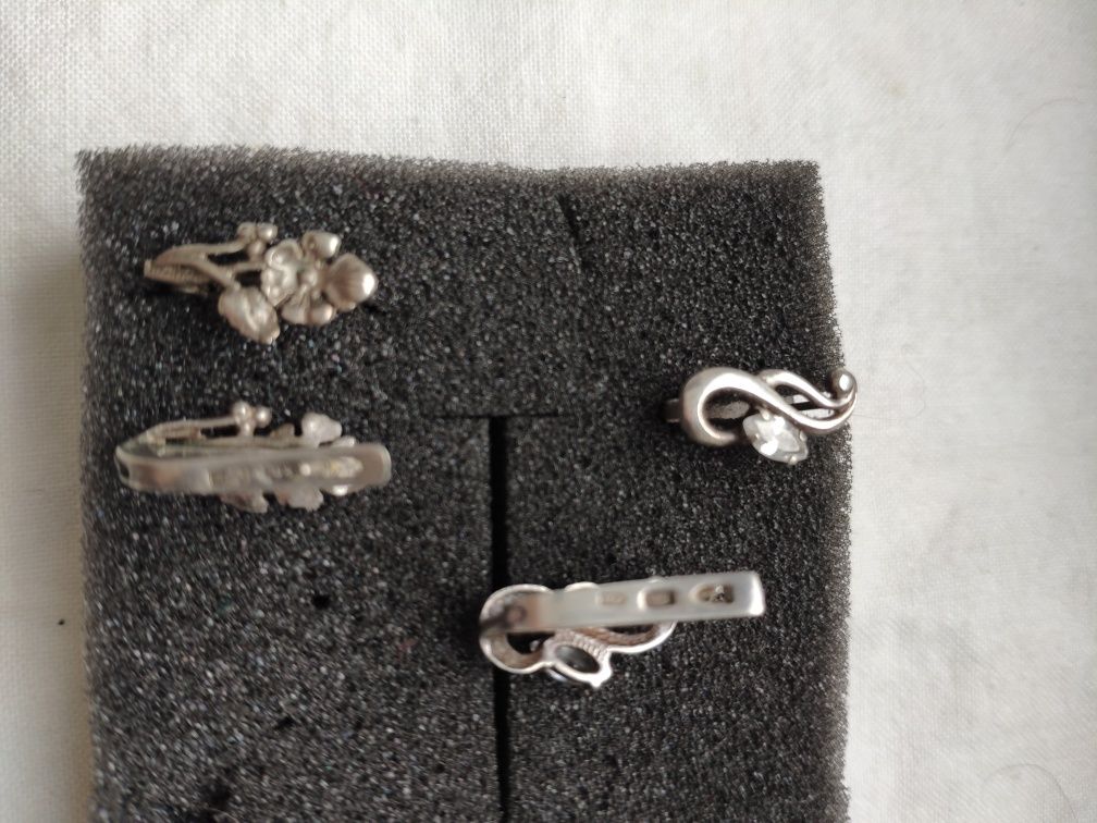 Серьги, подвески, кольца серебро 925 пробы .
