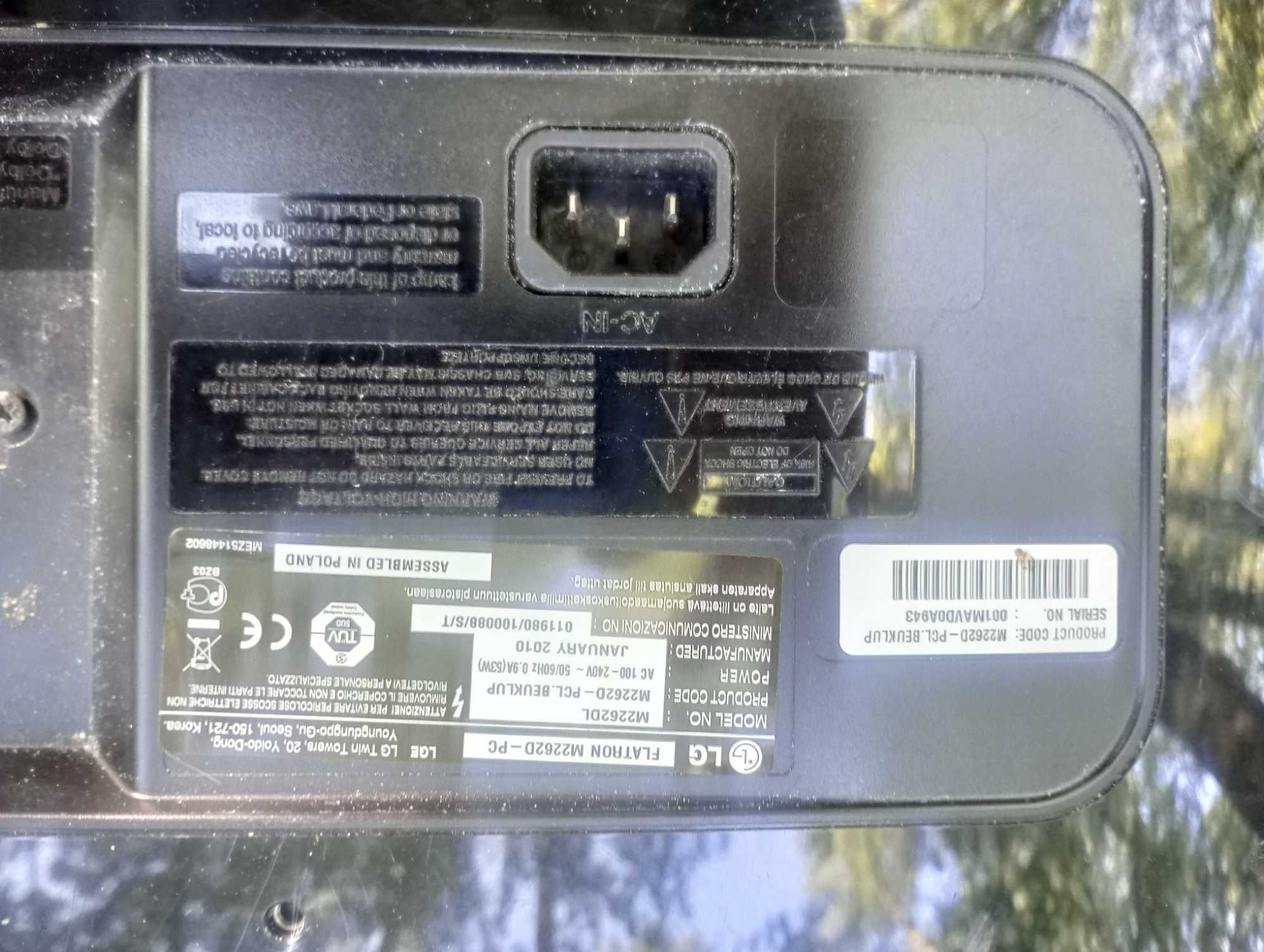 LG M2262D telewizor 21 cali wysyłka