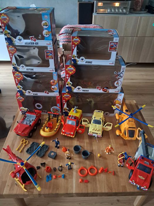 Strażak Sam zestaw x7
