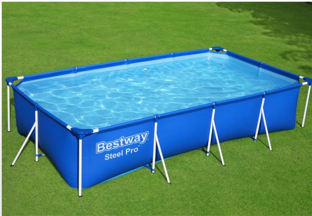 Basen stelażowy 400 x 211 x 81 cm BESTWAY