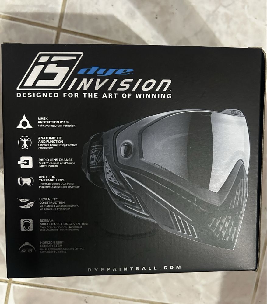 Dye i5 airsoft como nova