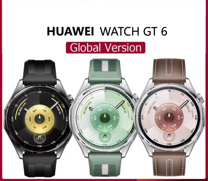 HUAWEI Watch GT 6 46mm BLACK Global, новий