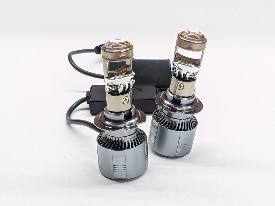 Міні H7 led lens лінзи линзы Н7 мини 12-24v H7 мини линзы 84W