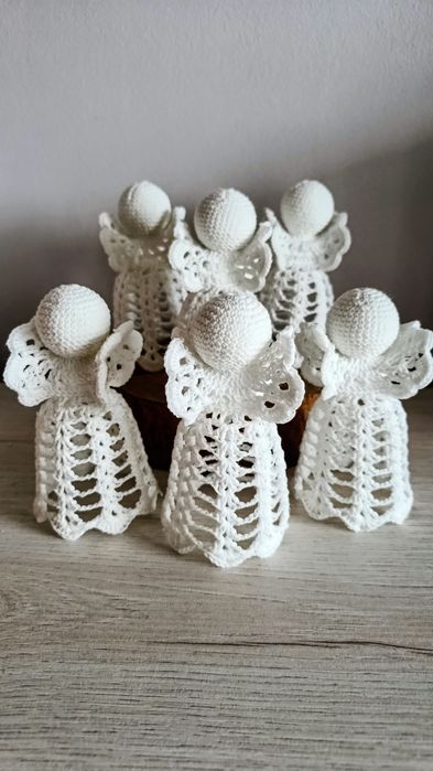 Aniołki szydełkowe