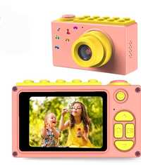 ZumYu kamera dla dzieci, 24 MP Mini cyfrowy zoom aparat fotograficzny