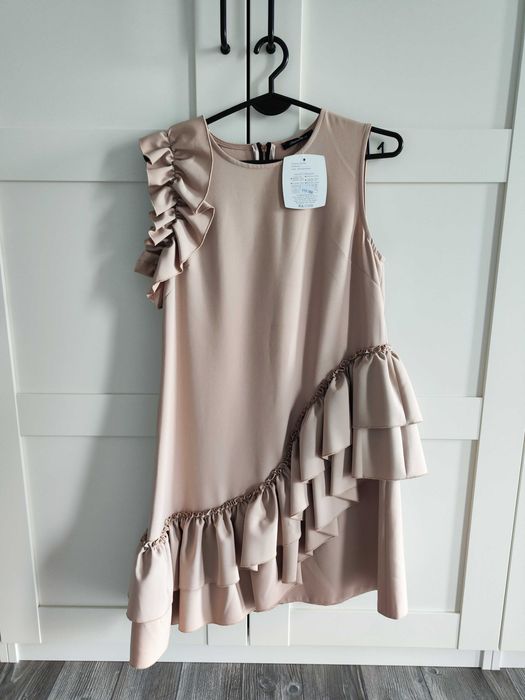 Sukienka elegancka wizytowa nowa z metką r 36 S