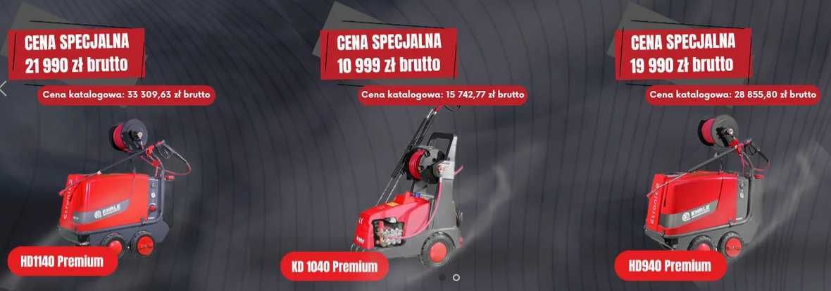Myjka ciśnieniowa Ehrle KD1040 Premium 250bar wąż 20m dysza rotacyjna