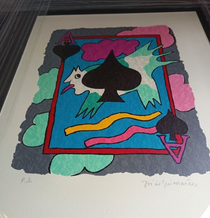 Serigrafia José de Guimarães 5