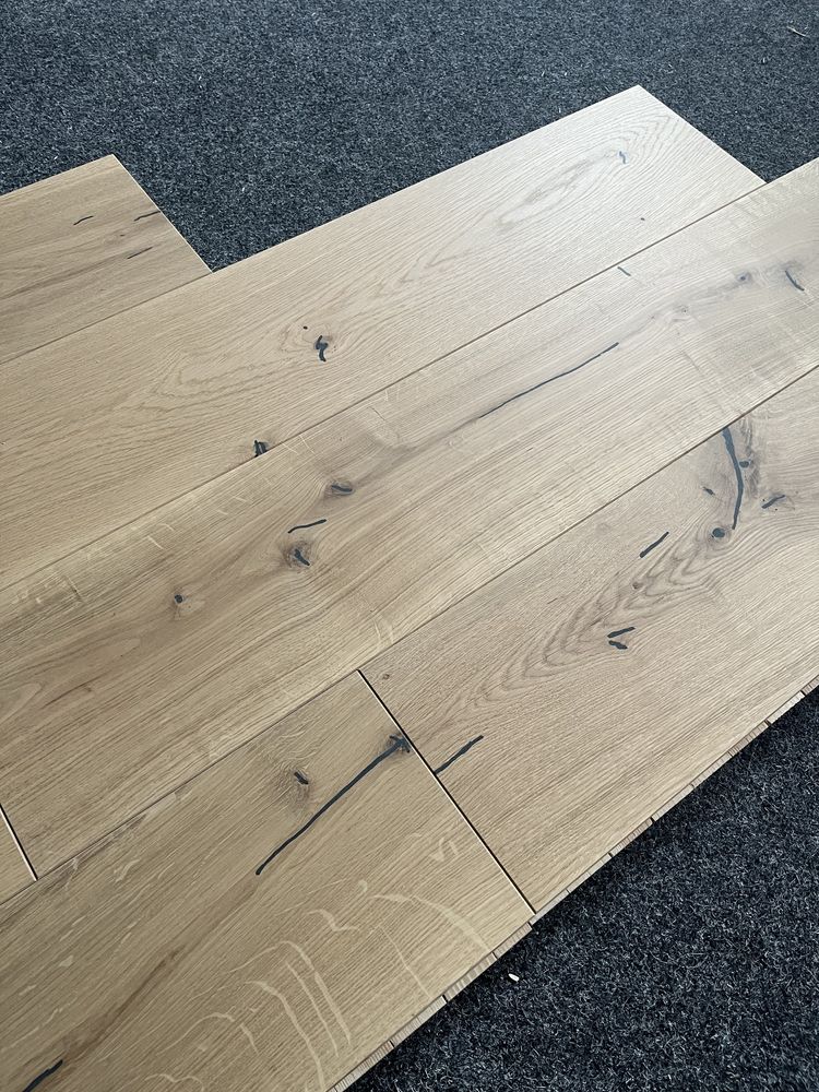 Deska Drewniana Dąb Rustic,15x190x1080mm, 4f, Olej UVx2 Breslau