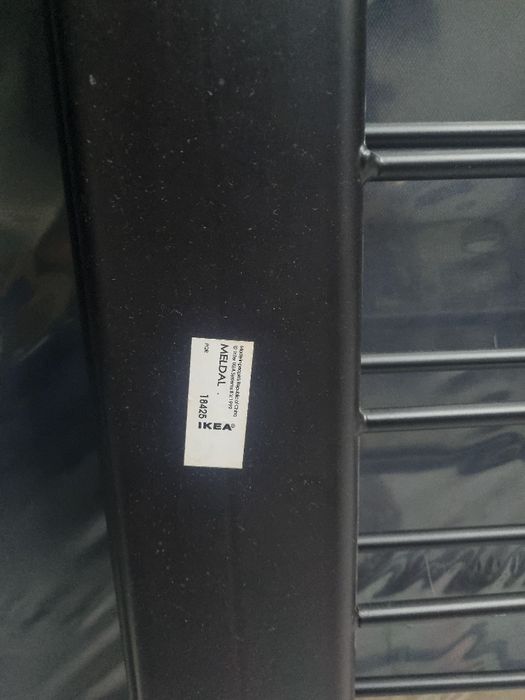 Cama Ferro Preto 90×200
