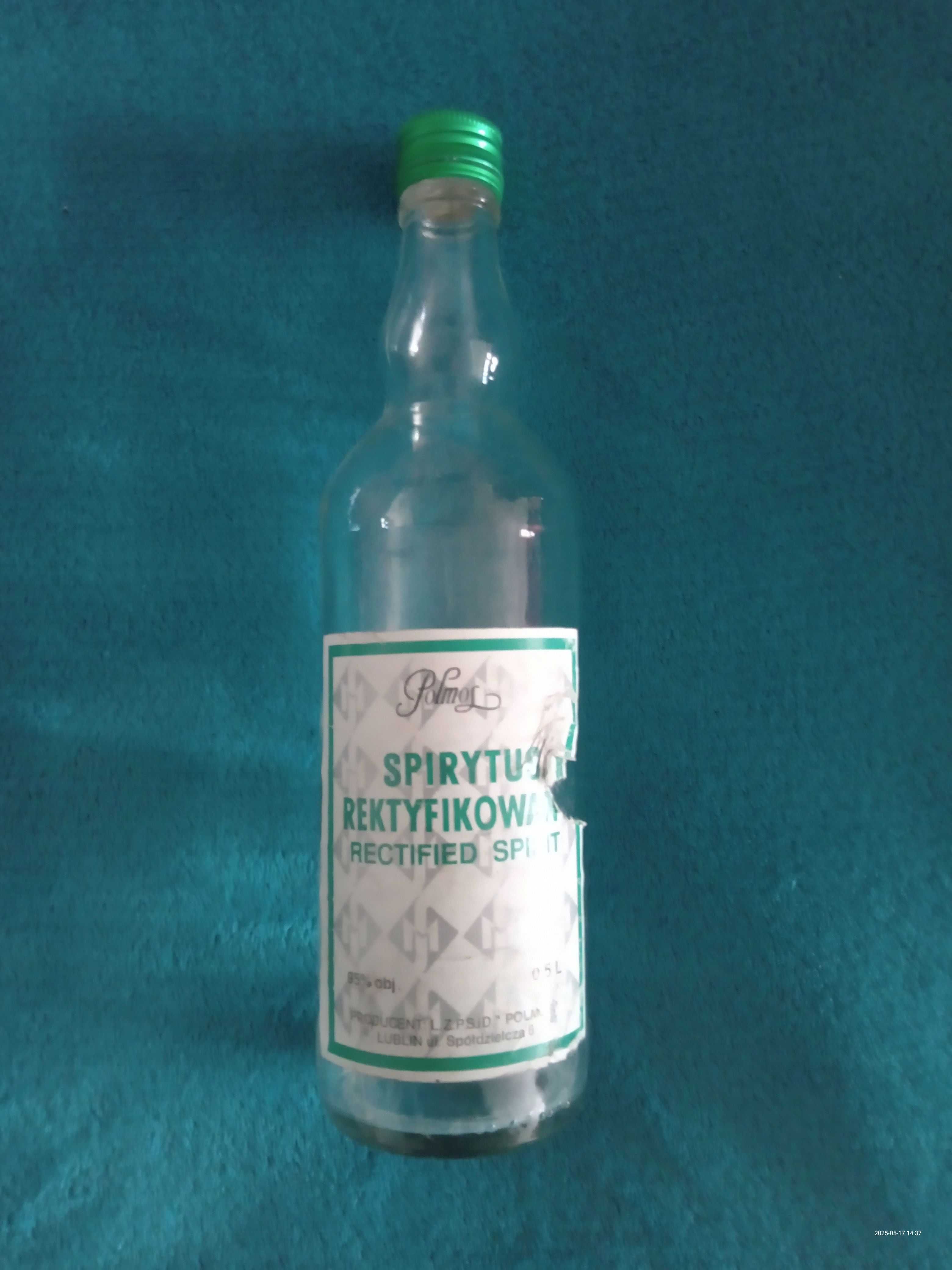 Sprzedam pustą butelkę spirytus ratyfikowany z PRL Polmos