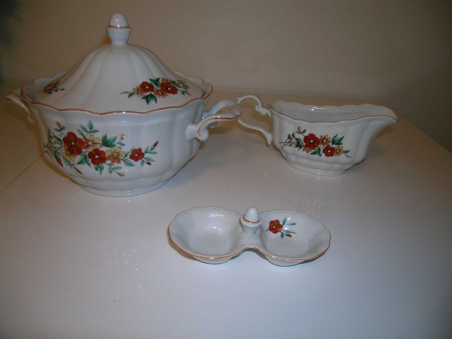 Waza ,sosjerka, przyprawnik -  Wałbrzych PRL