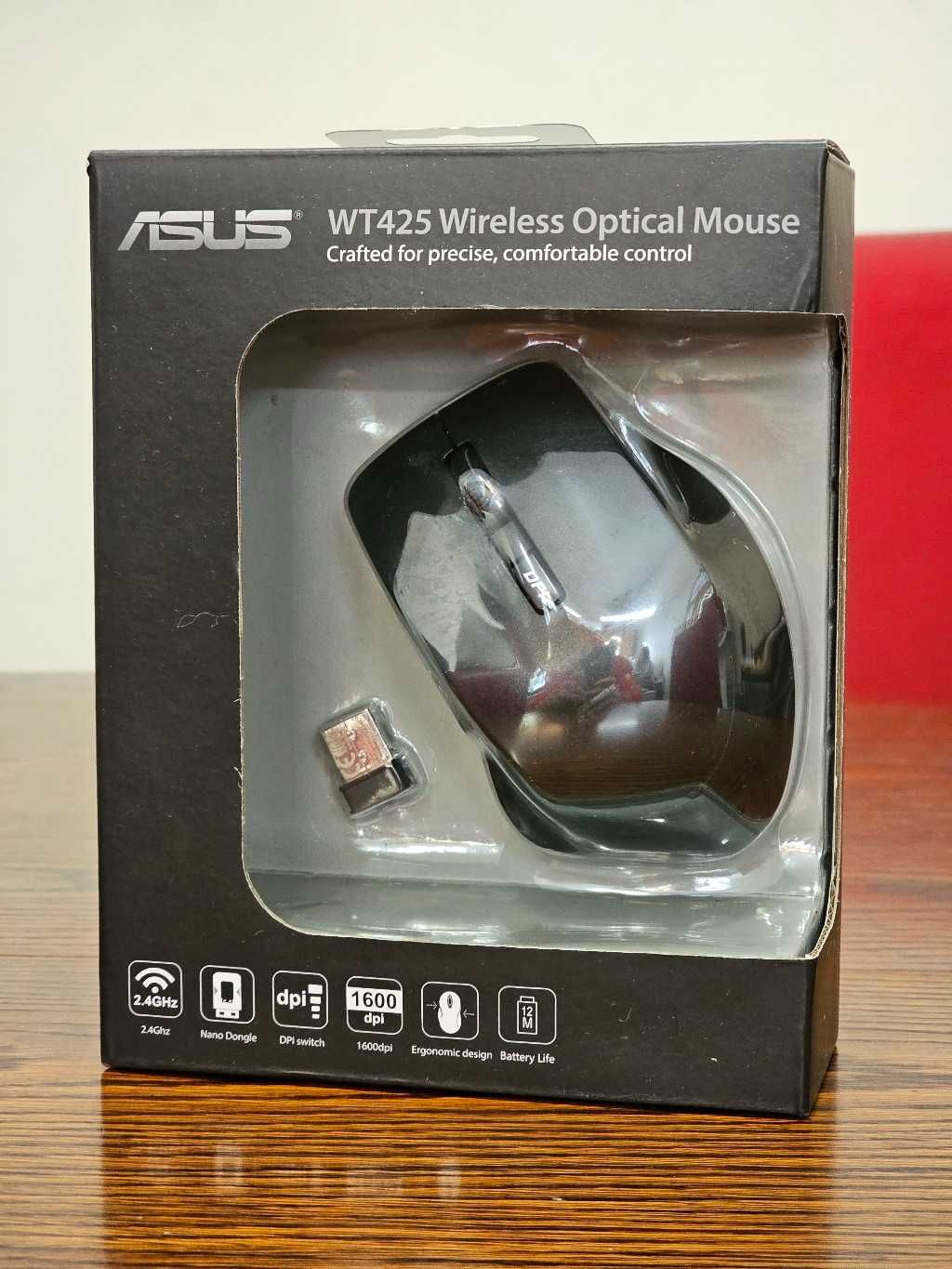 Myszka bezprzewodowa ASUS WT425 optyczna używana #042