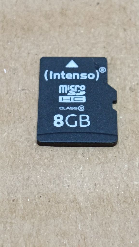 Karta pamięci Intenso microSD Class 10, 8GB