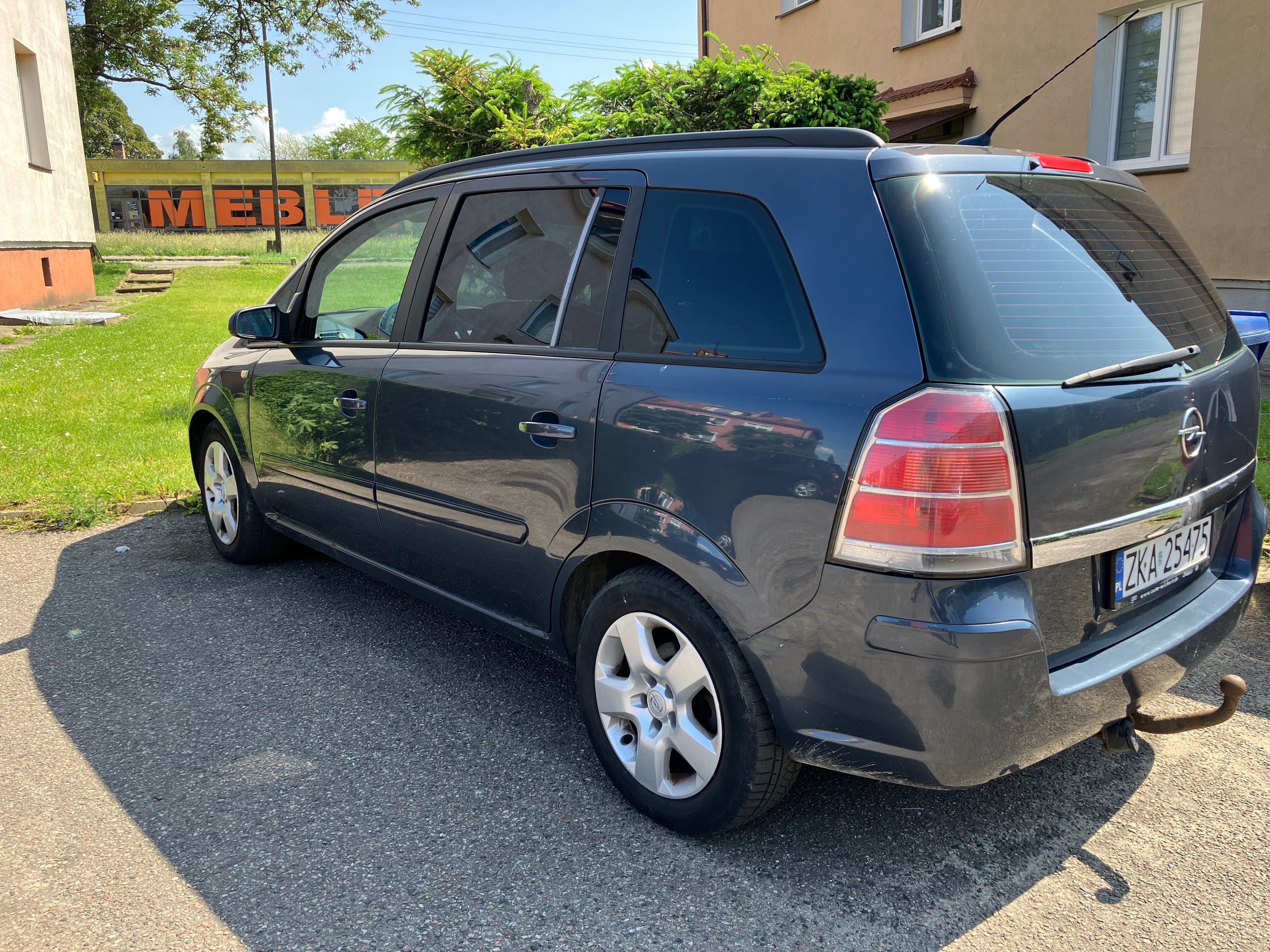 Opel Zafira 1.9cdti, 2006r. 7 osobowy + hak