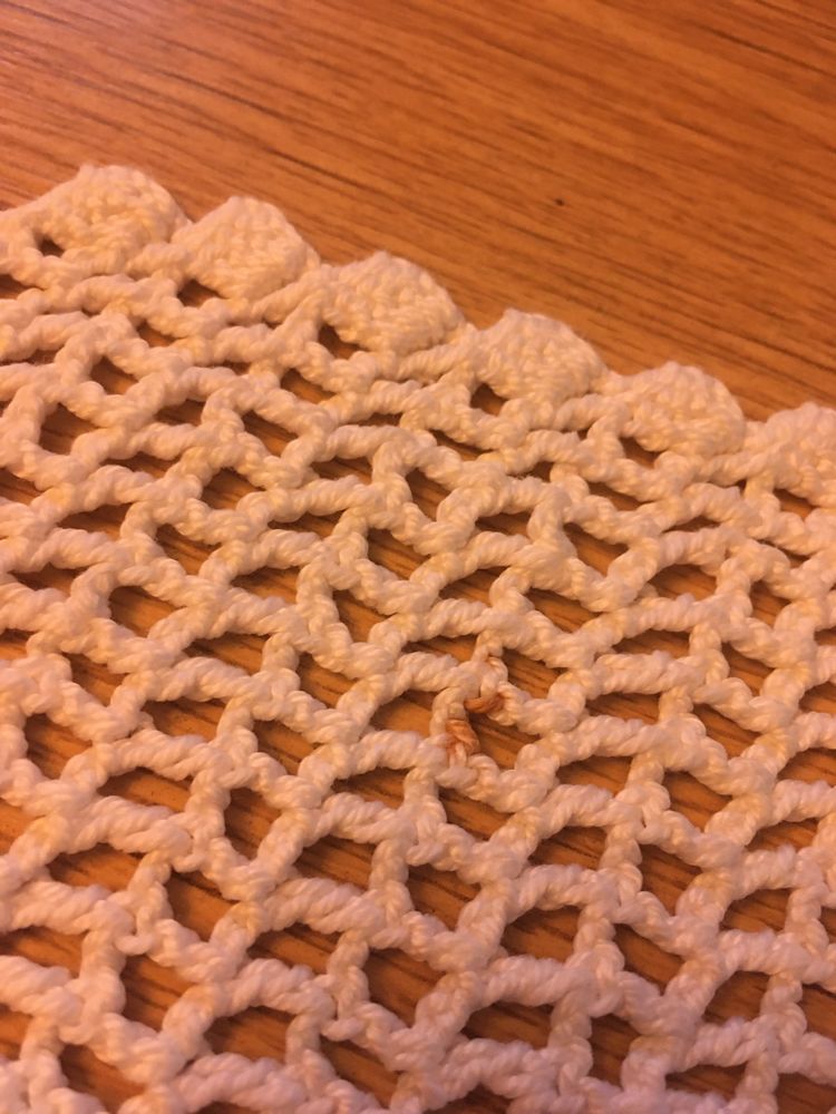 Conjunto de naperons branco